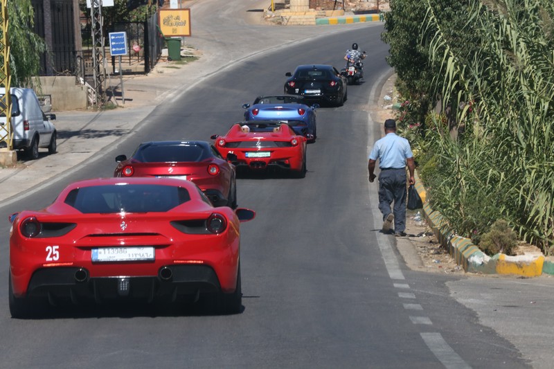 Ferrari Panorama Lebanon 2016 Ride